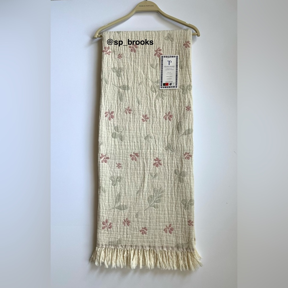 🎁Texteis Penedo Throw Blanket - Scattered Leaves